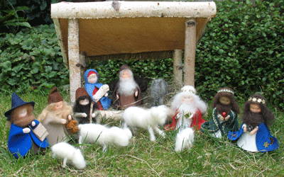 kerst stal