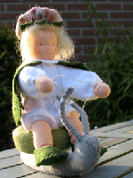 mannetje op slak